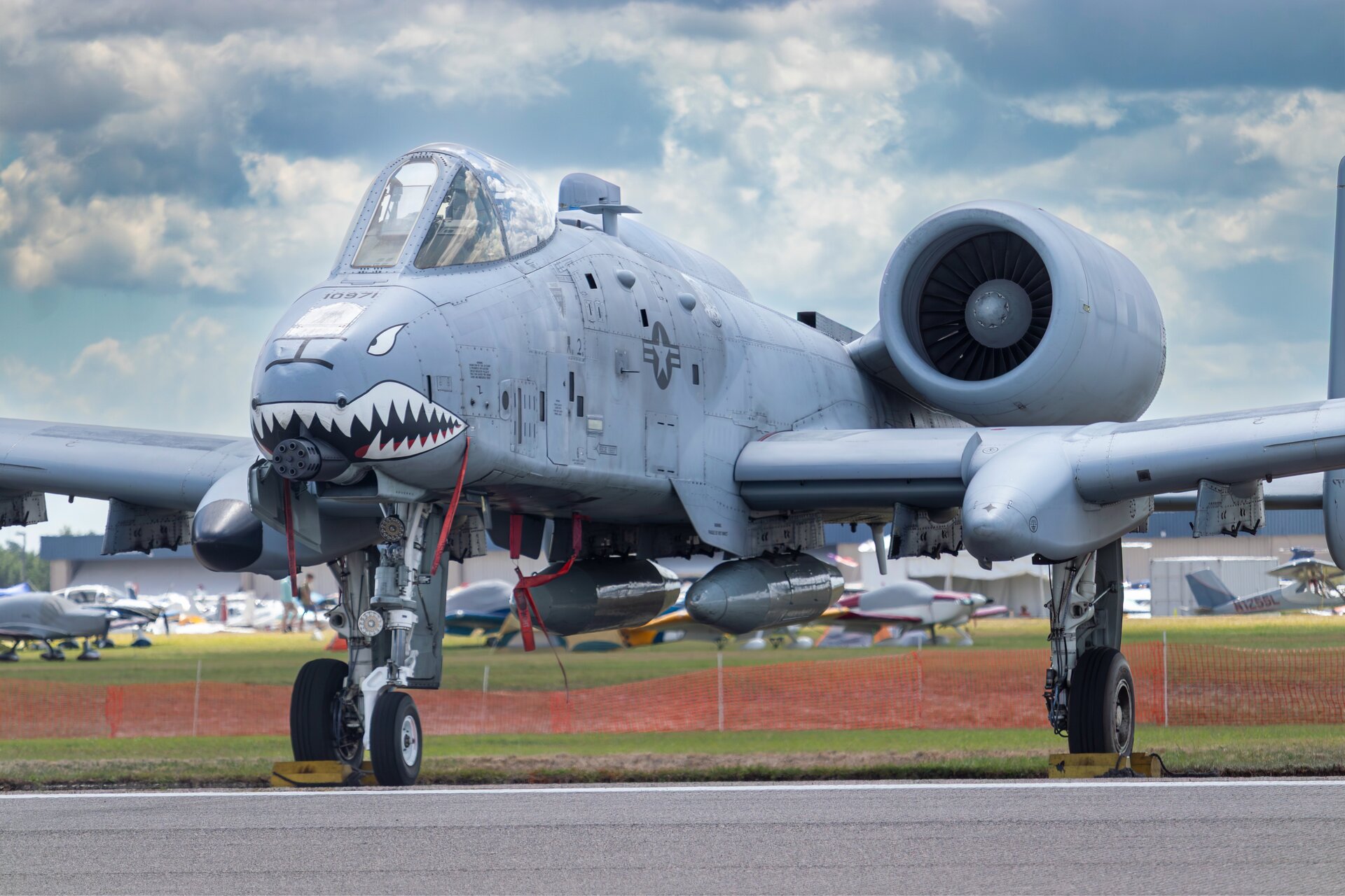 Fairchild Republic A-10 Thunderbolt II (also known as \'Warthog\')