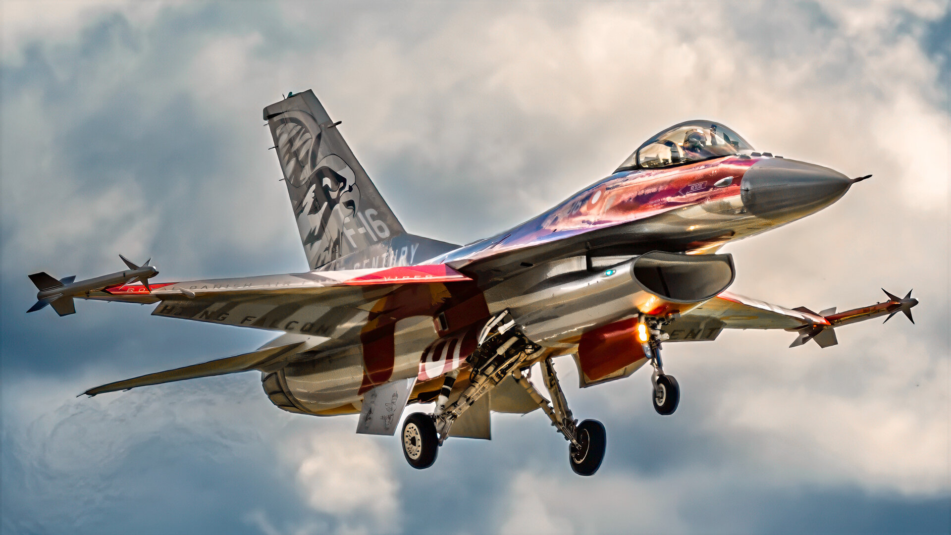 General Dynamics (now Lockheed Martin) F-16 Fighting Falcon